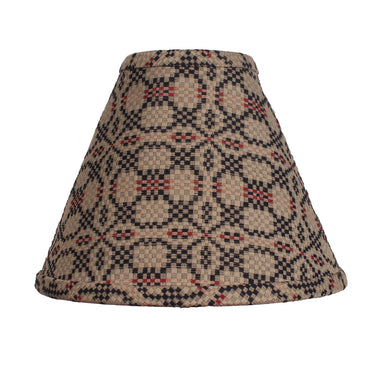 Kendall Jacquard Black 14 In Lamp Shade 4W280011 - The Fox Decor